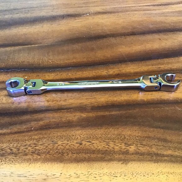 Mastercraft Flex Head Flare Nut Wrench - 3/8” X 7/16” - Picture 2 of 9
